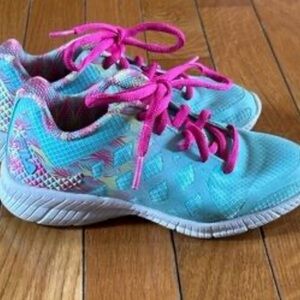 Fila Pink and Blue Sneakers